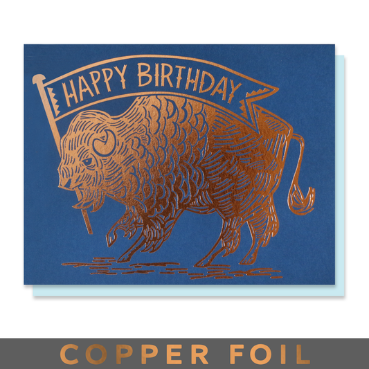 Buffalo Birthday Card Case of 6