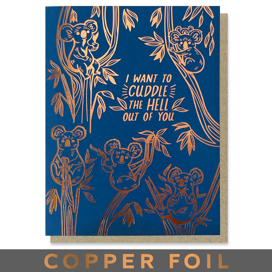 Koala Cuddles Card Case of 6