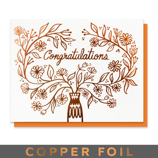 Congratulations Bouquet Card Case of 6