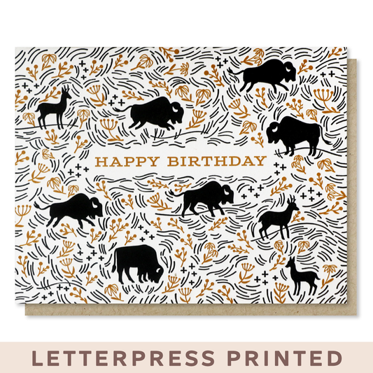 Prairie Birthday Card Case of 6