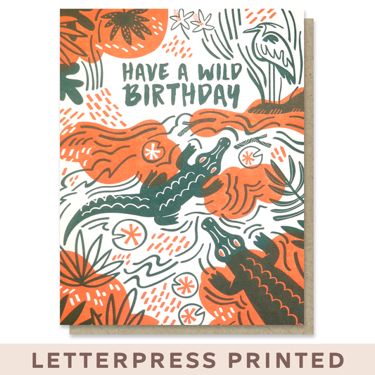 Swamp Birthday Card Case of 6