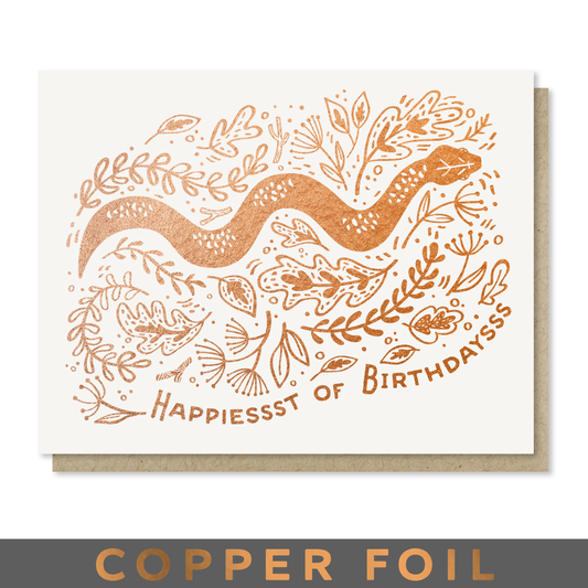 Snake Birthday Card Case of 6