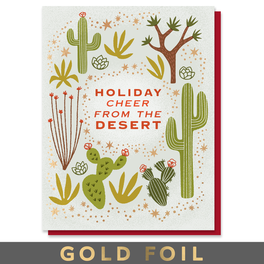 Holiday Cheer from the Desert Card Case of 6/ Box Set of 3