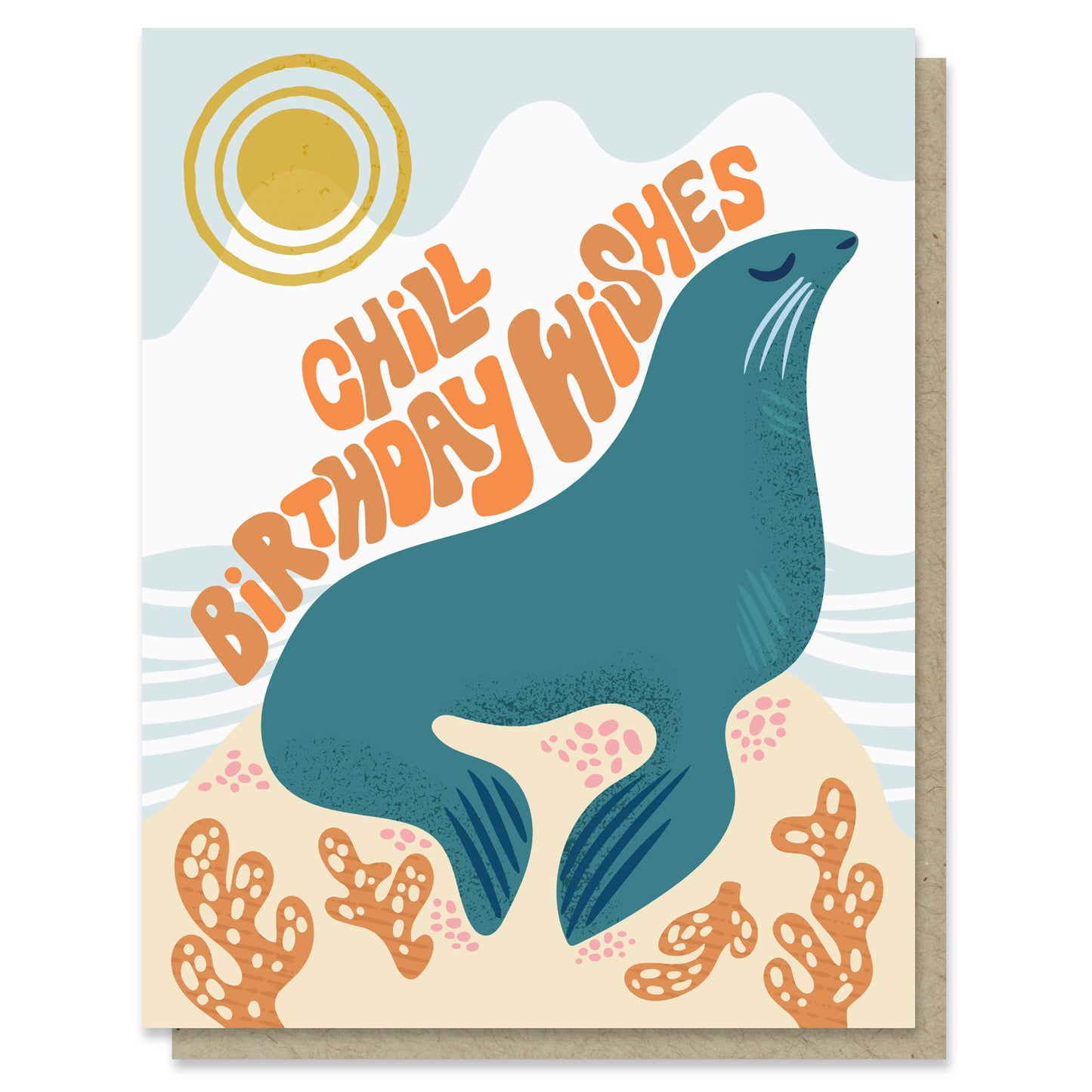 223 Chill Seal Birthday Wishes Card Case of 6
