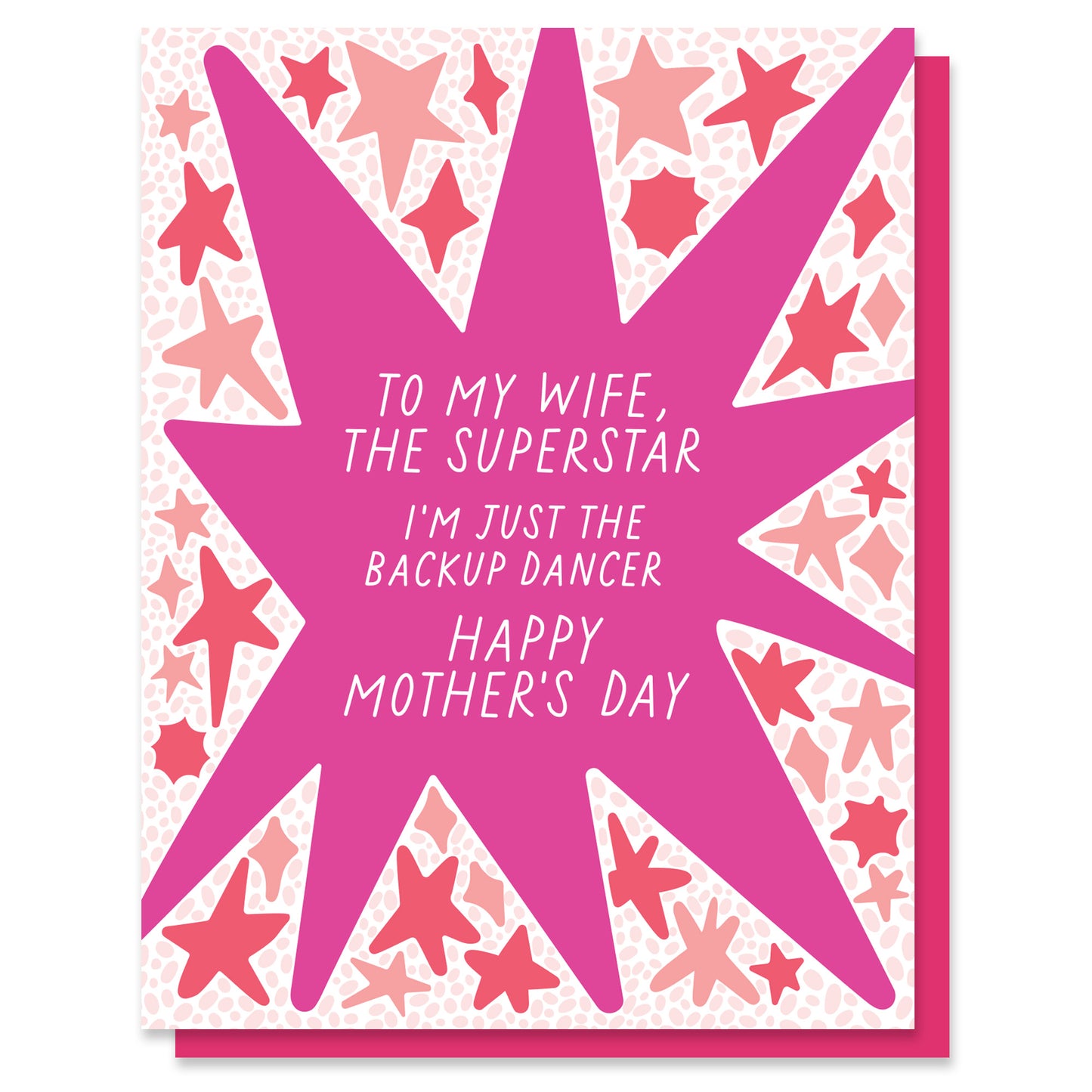 232 Superstar Wife Mother's Day Card Case of 6