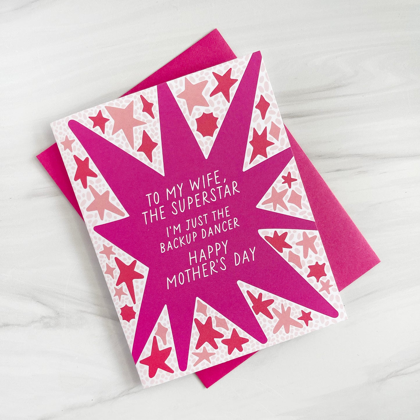 232 Superstar Wife Mother's Day Card Case of 6