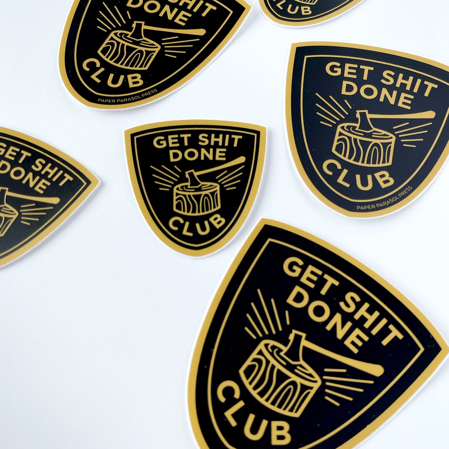 Get Shit Done Sticker Case of 6