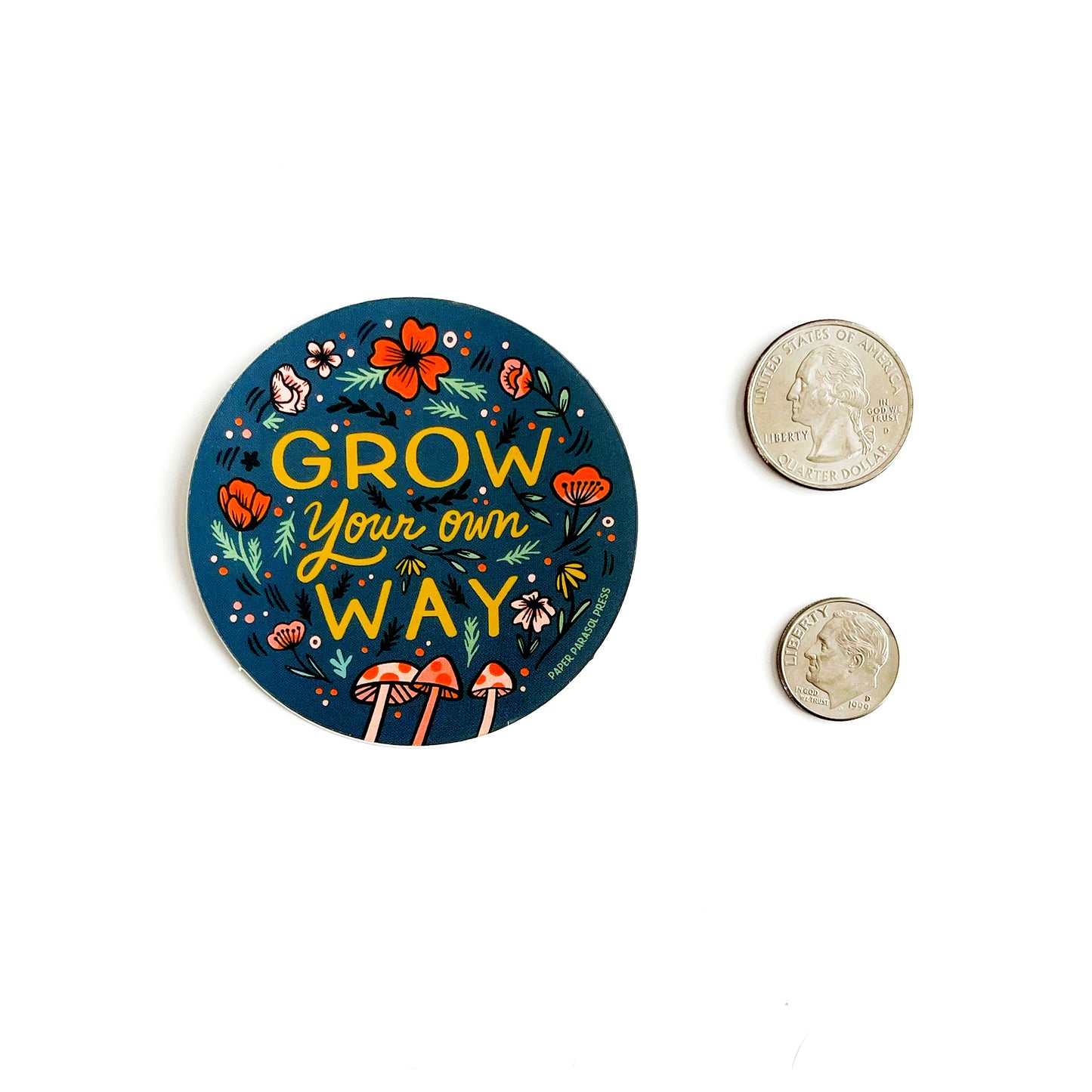 Grow Your Own Way Sticker Case of 6