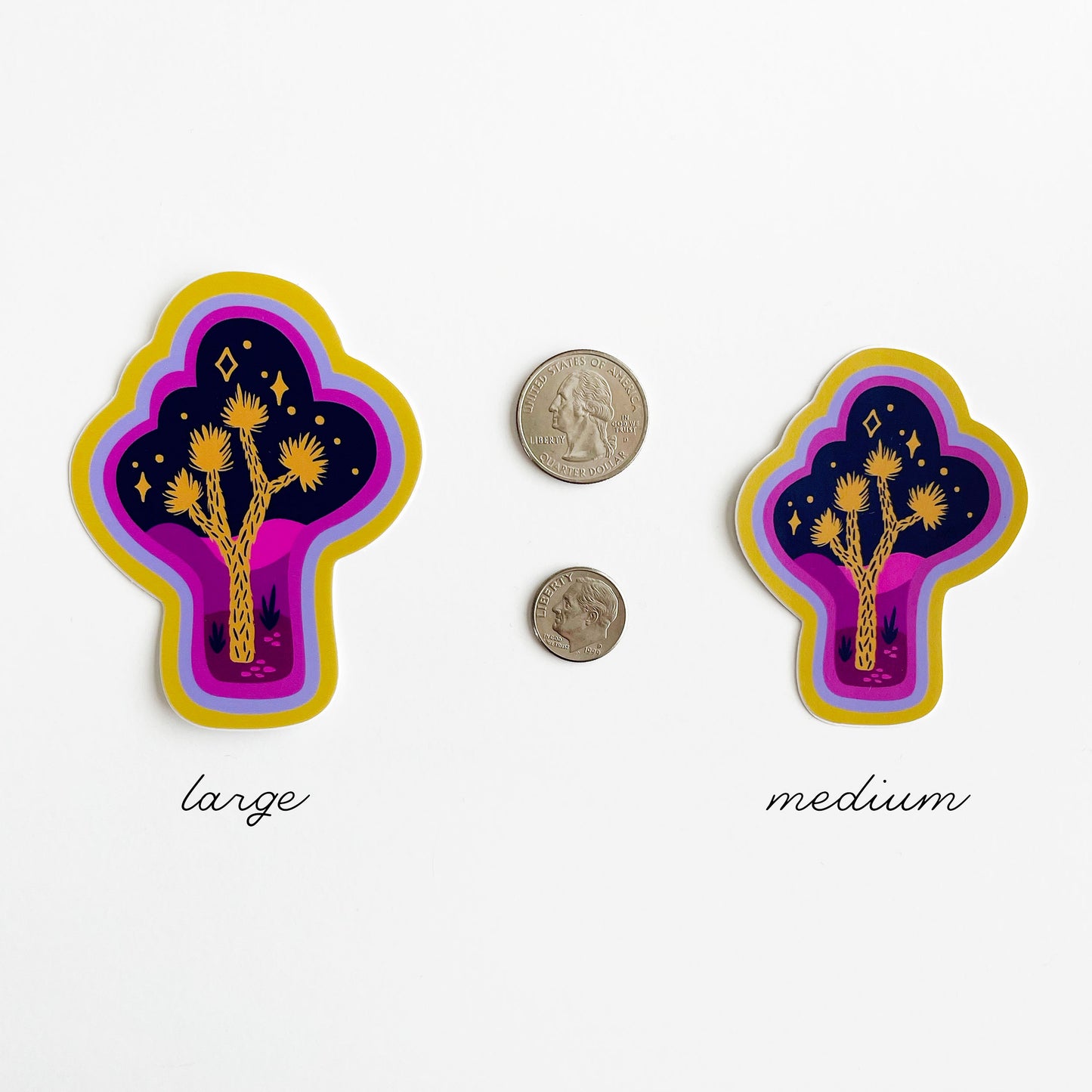 Joshua Tree Magic Sticker Case of 6