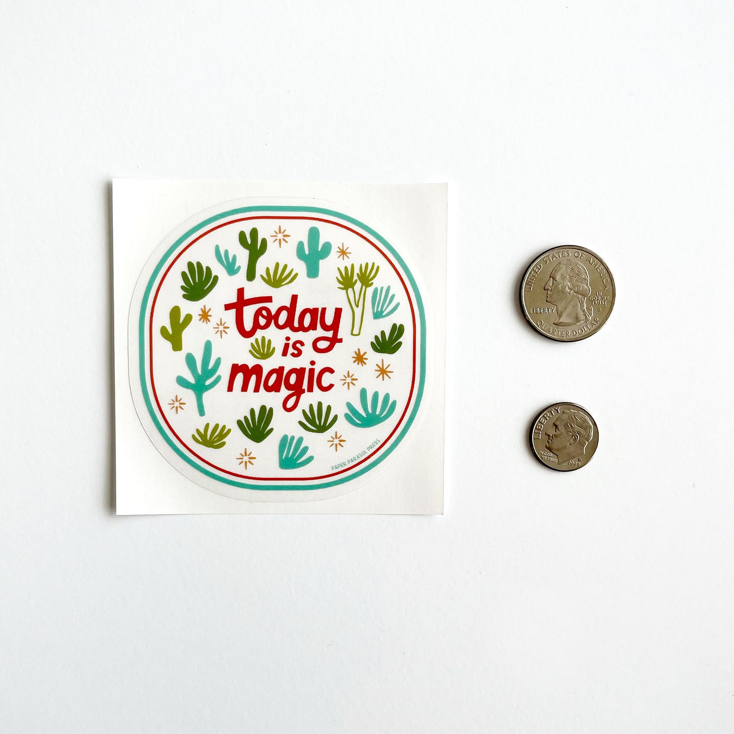 Today is Magic Clear Sticker Case of 6