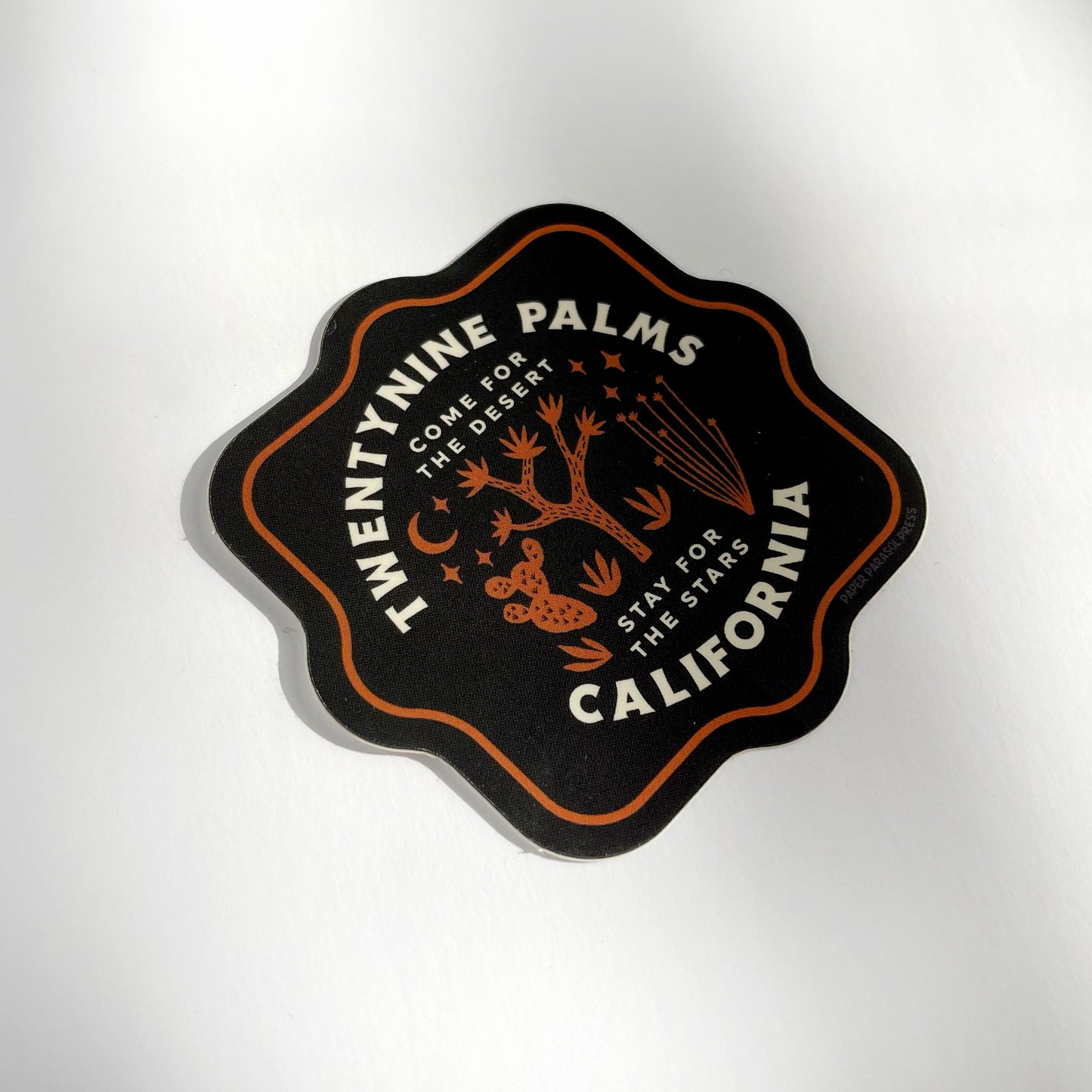 Twentynine Palms Sticker Case of 6