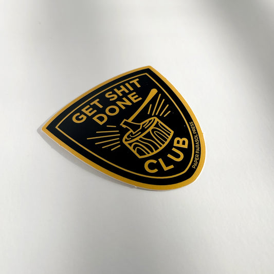 Get Shit Done Sticker Case of 6