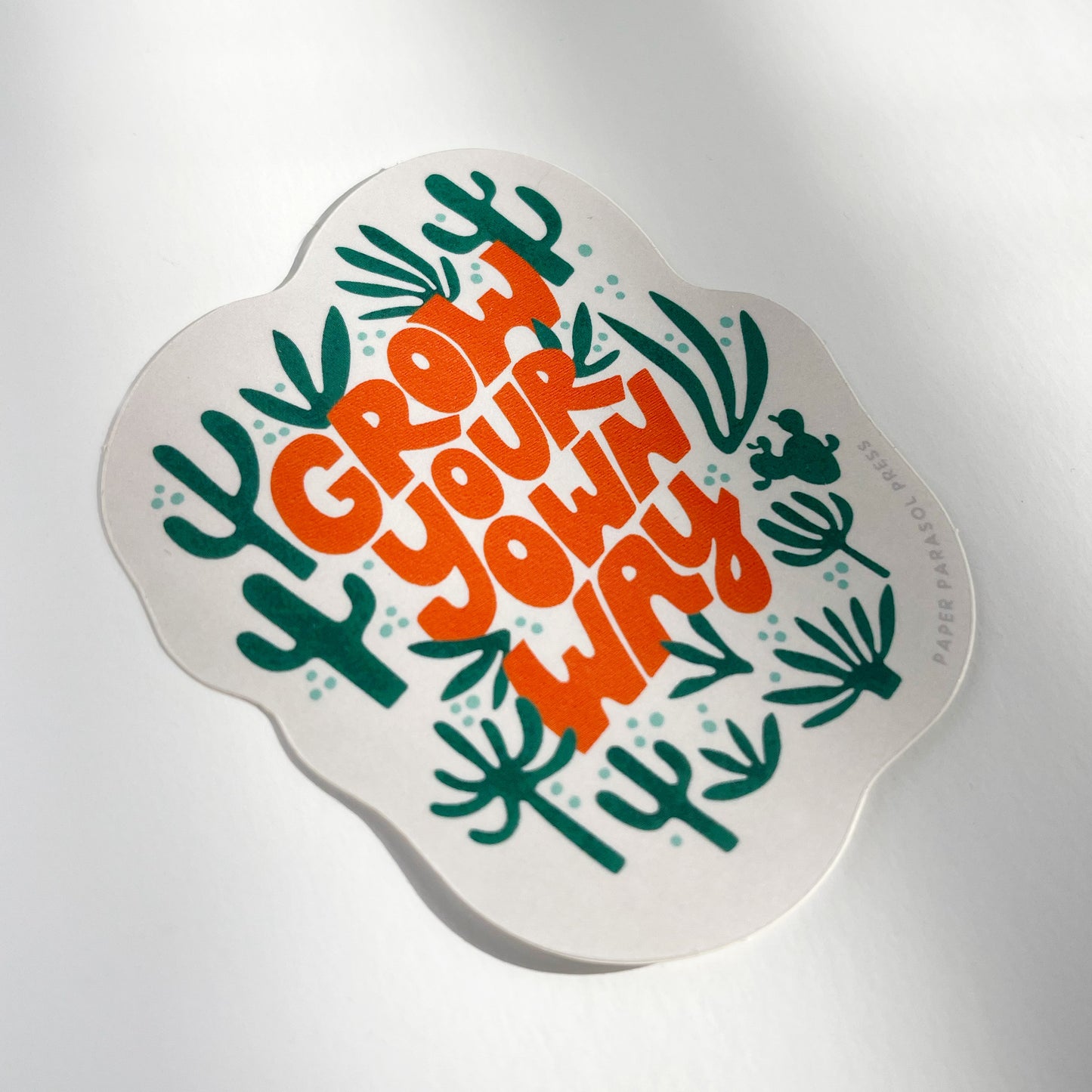 Grow Your Own Way Desert Version Sticker Case of 6