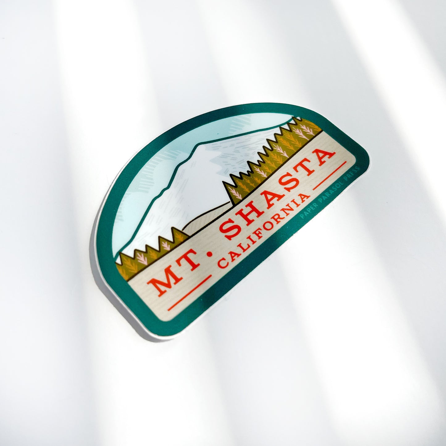 Mt. Shasta Sticker Case of 6