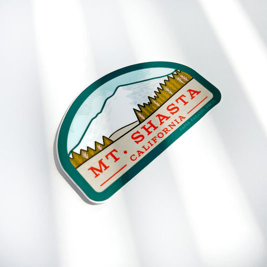 Mt. Shasta Sticker Case of 6