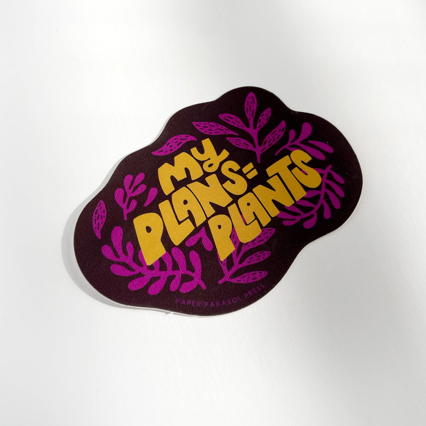 My Plans = Plants Sticker Cast of 6
