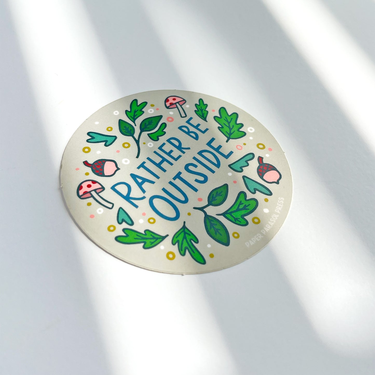 Rather Be Outside Sticker Case of 6