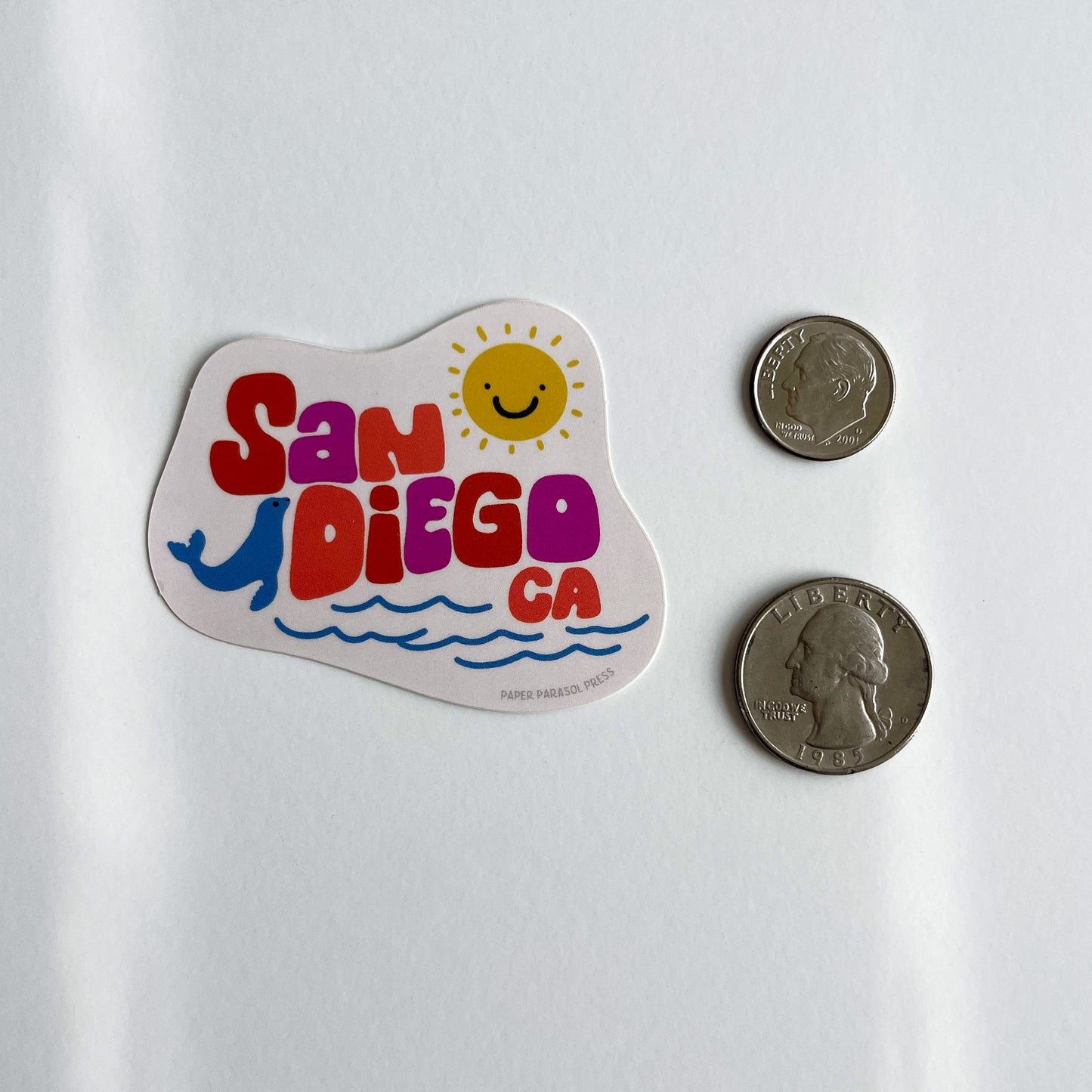 Stay Golden San Francisco Sticker Case of 6