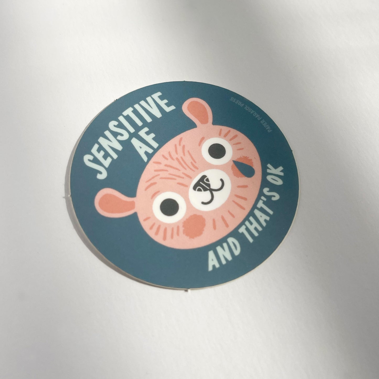 Sensitive AF Bear Sticker Case of 6