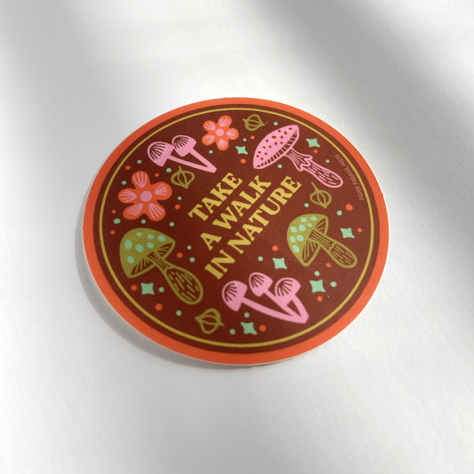 Take a Walk in Nature Sticker Case of 6