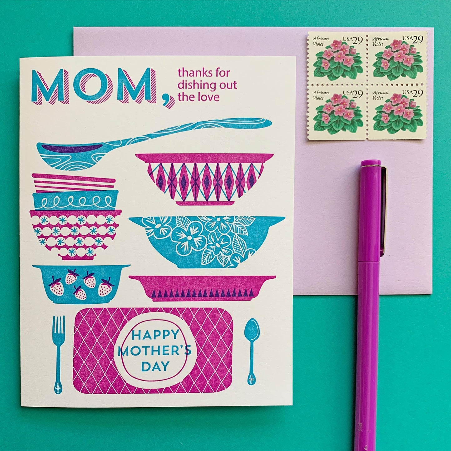 Dishing Out the Love Mother's Day Card Case of 6