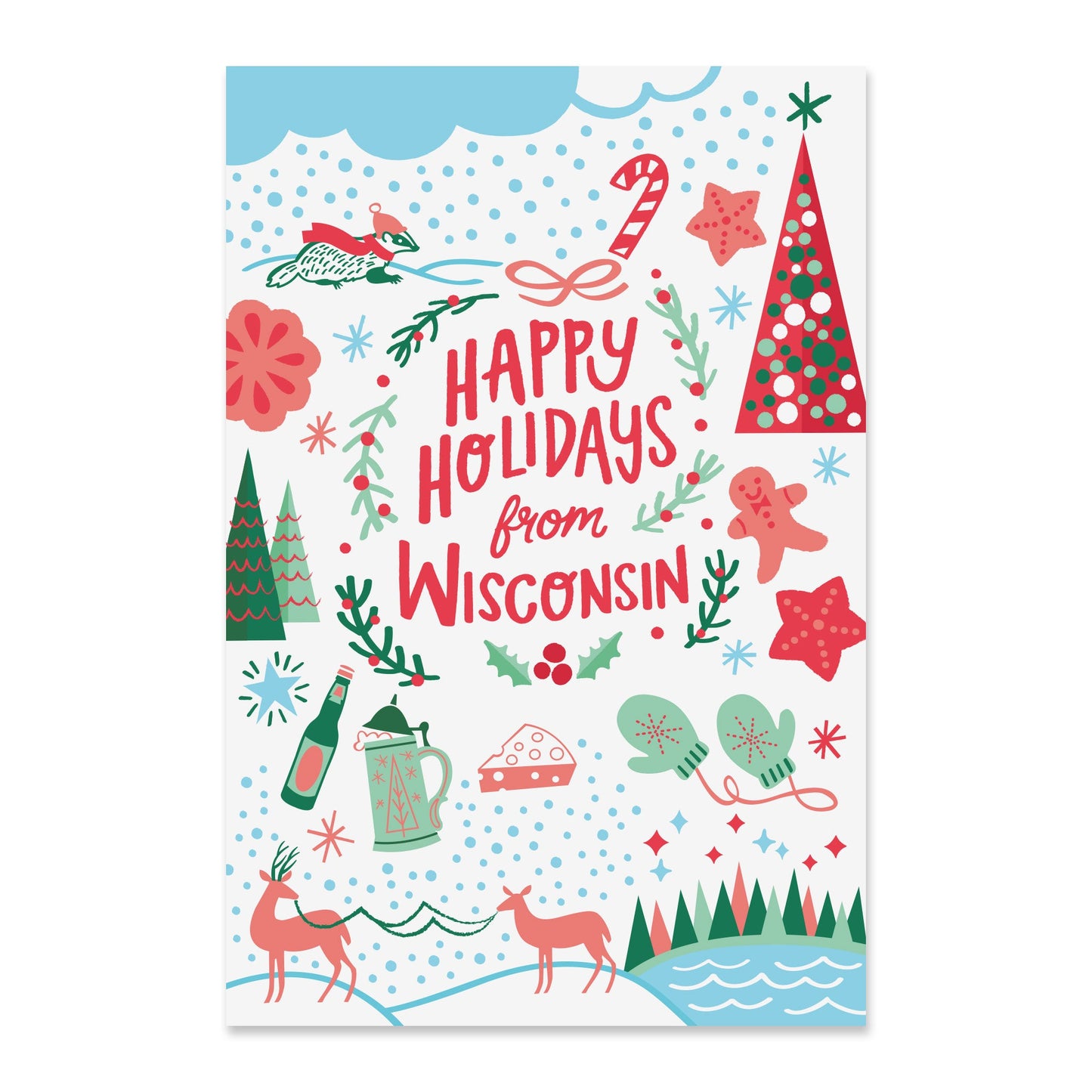 Wisconsin Postcard Set Case of 3