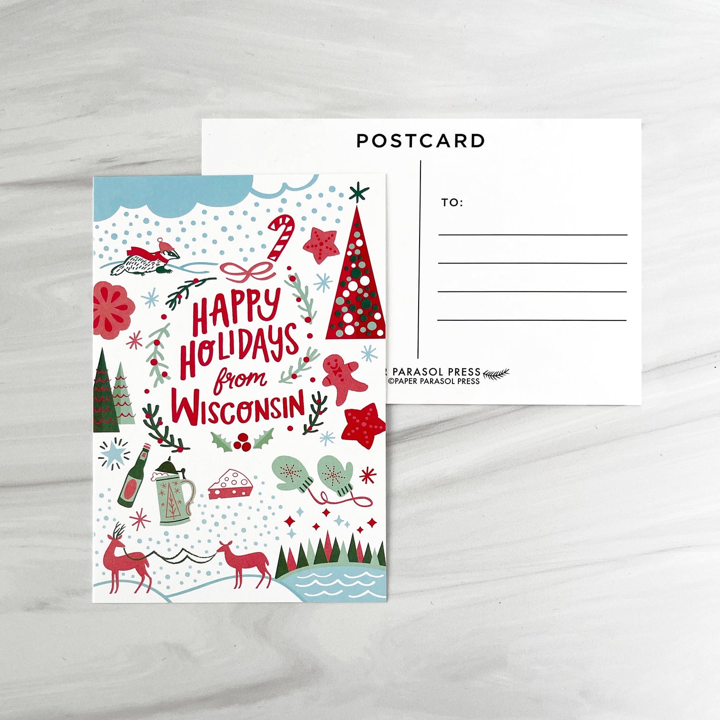 Wisconsin Postcard Set Case of 3