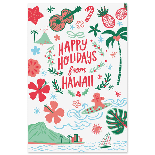 Hawaii Postcard Set Case of 3