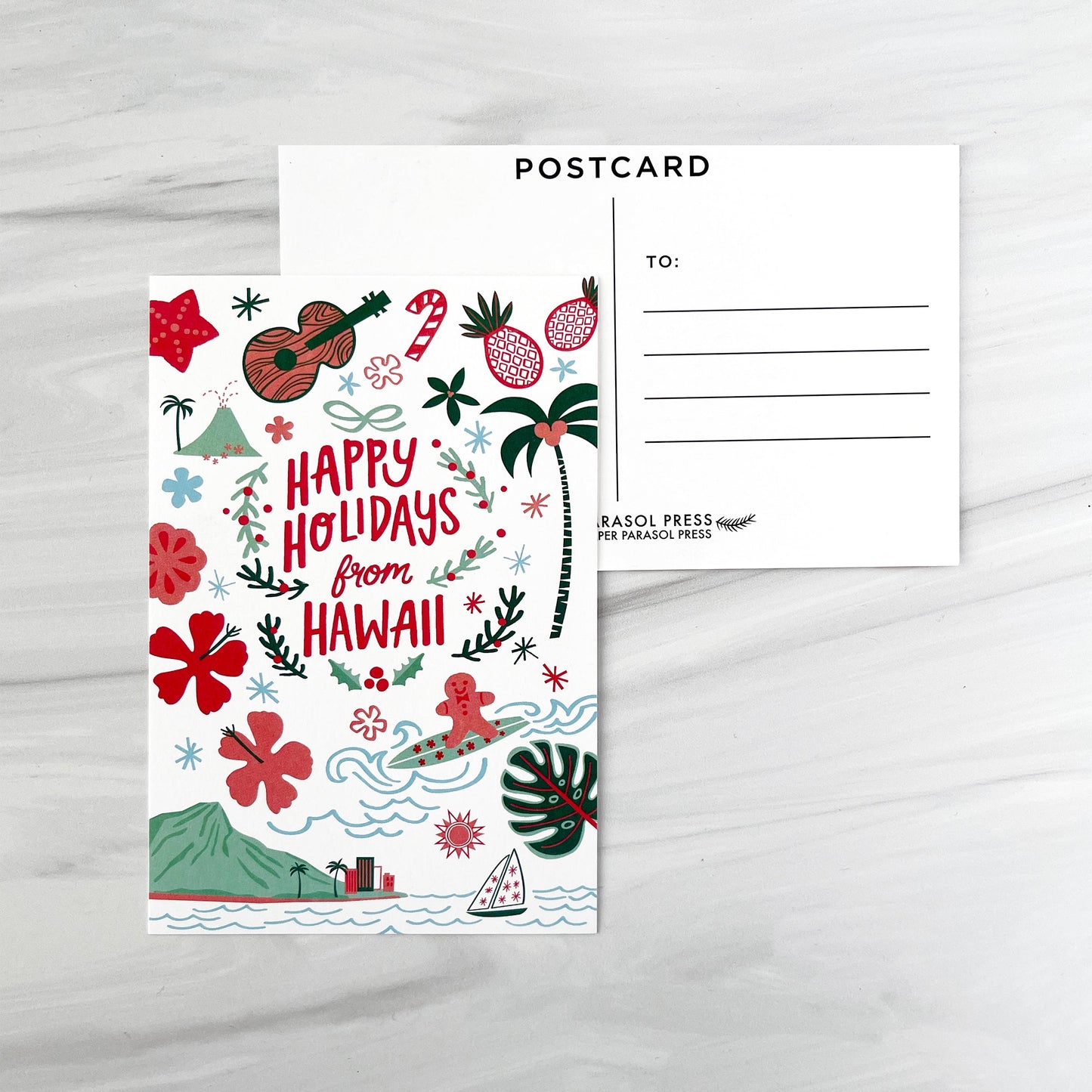Hawaii Postcard Set Case of 3