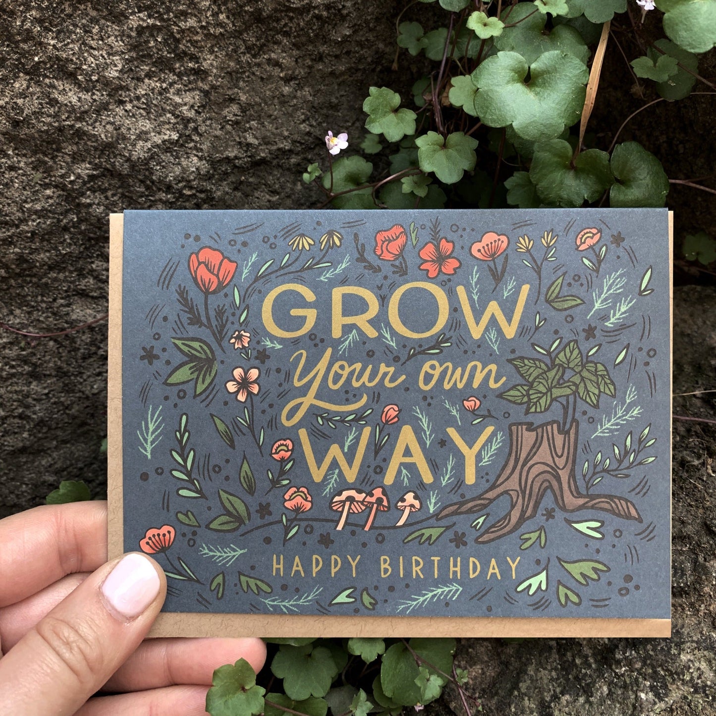 Grow Your Own Way Birthday Card Case of 6