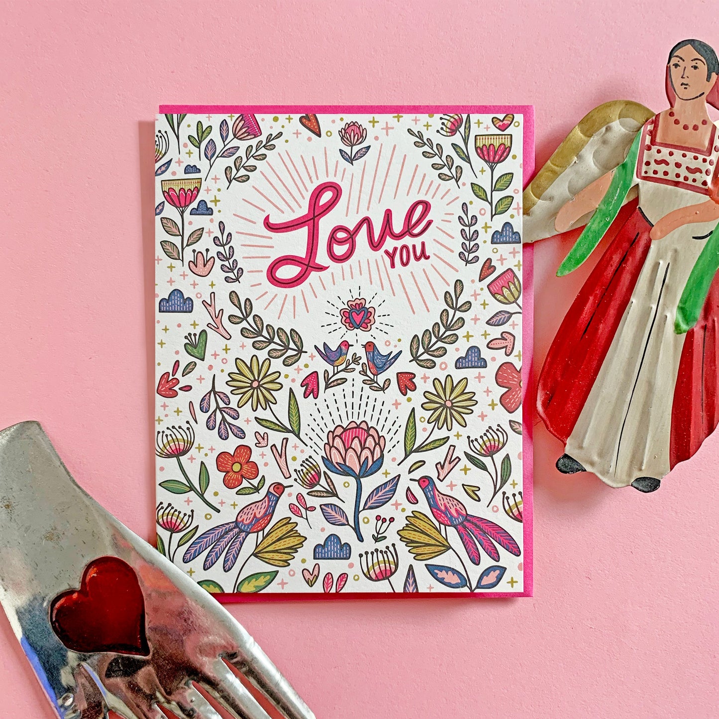 Bright Floral Love Case of 6