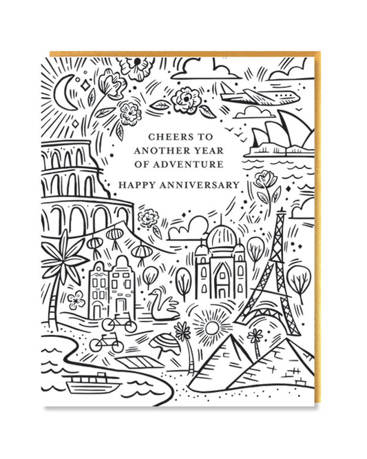 Anniversary Adventure Card Case of 6