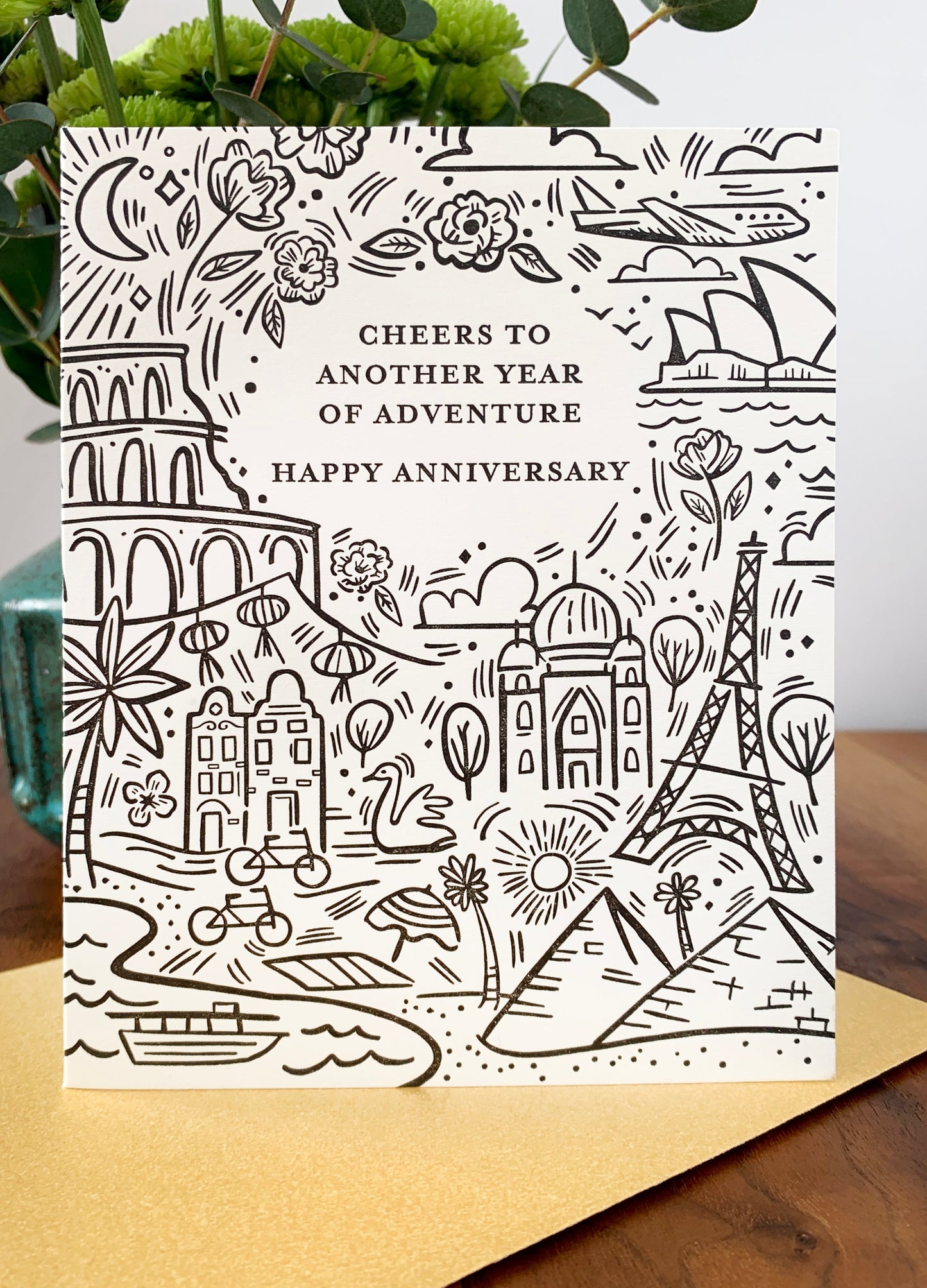 Anniversary Adventure Card Case of 6