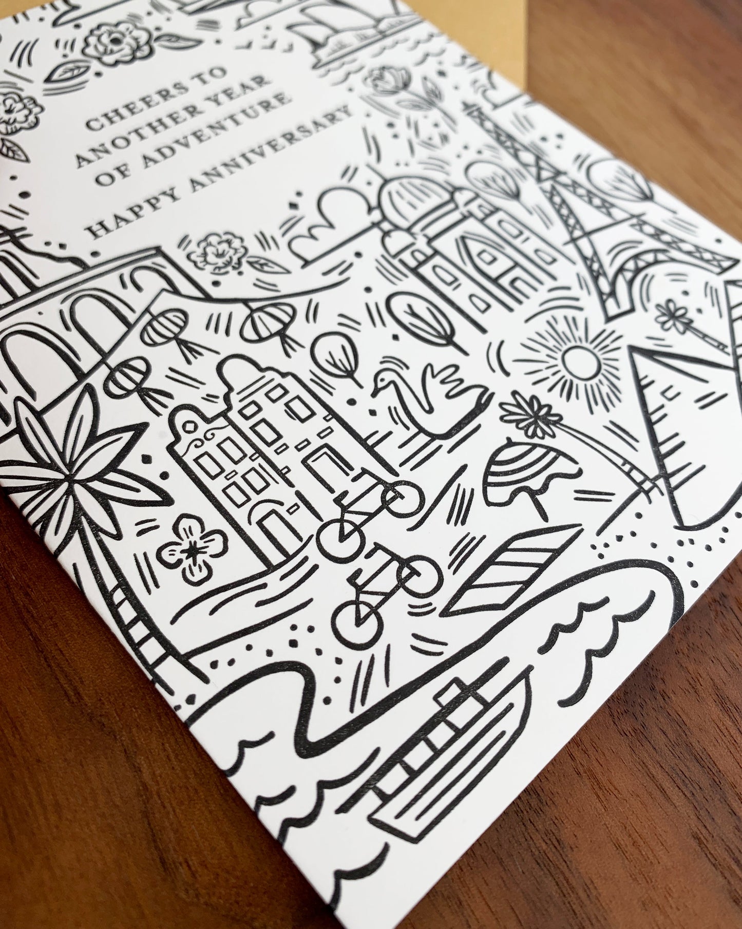 Anniversary Adventure Card Case of 6