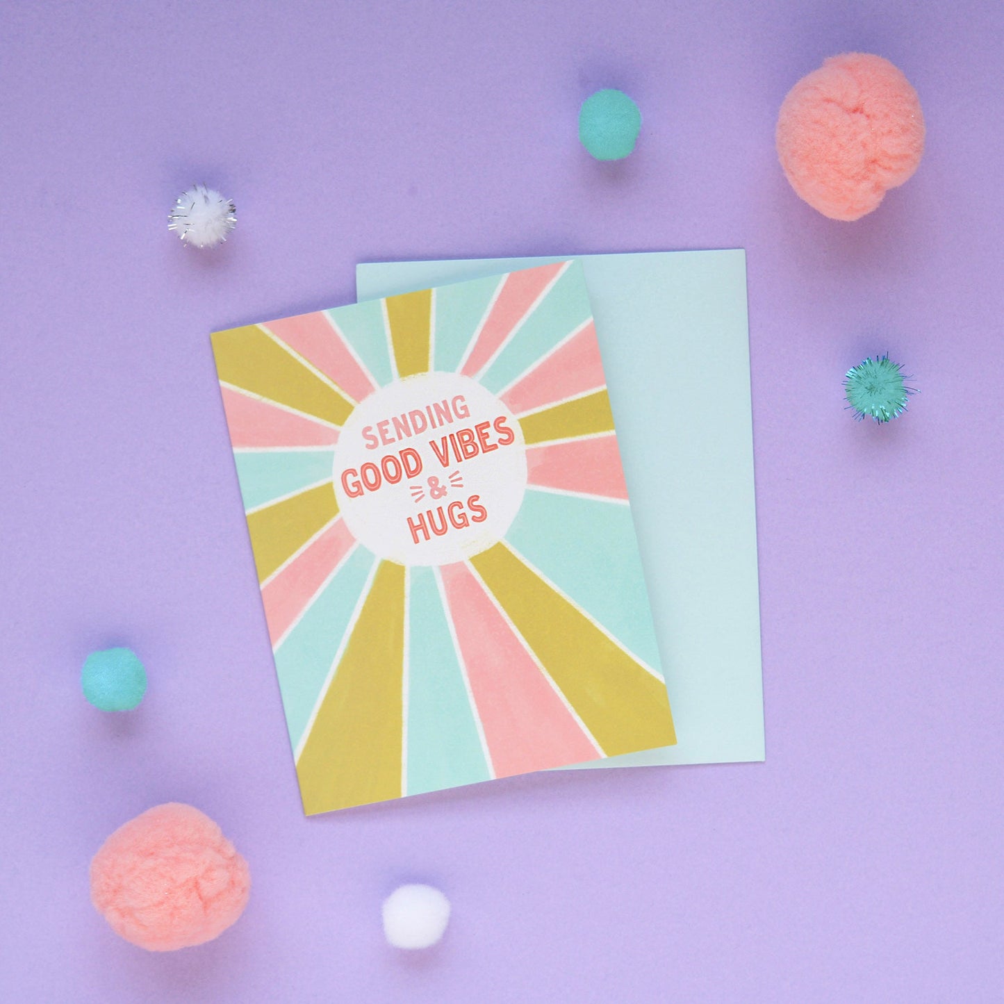 Sending Good Vibes Card Case of 6