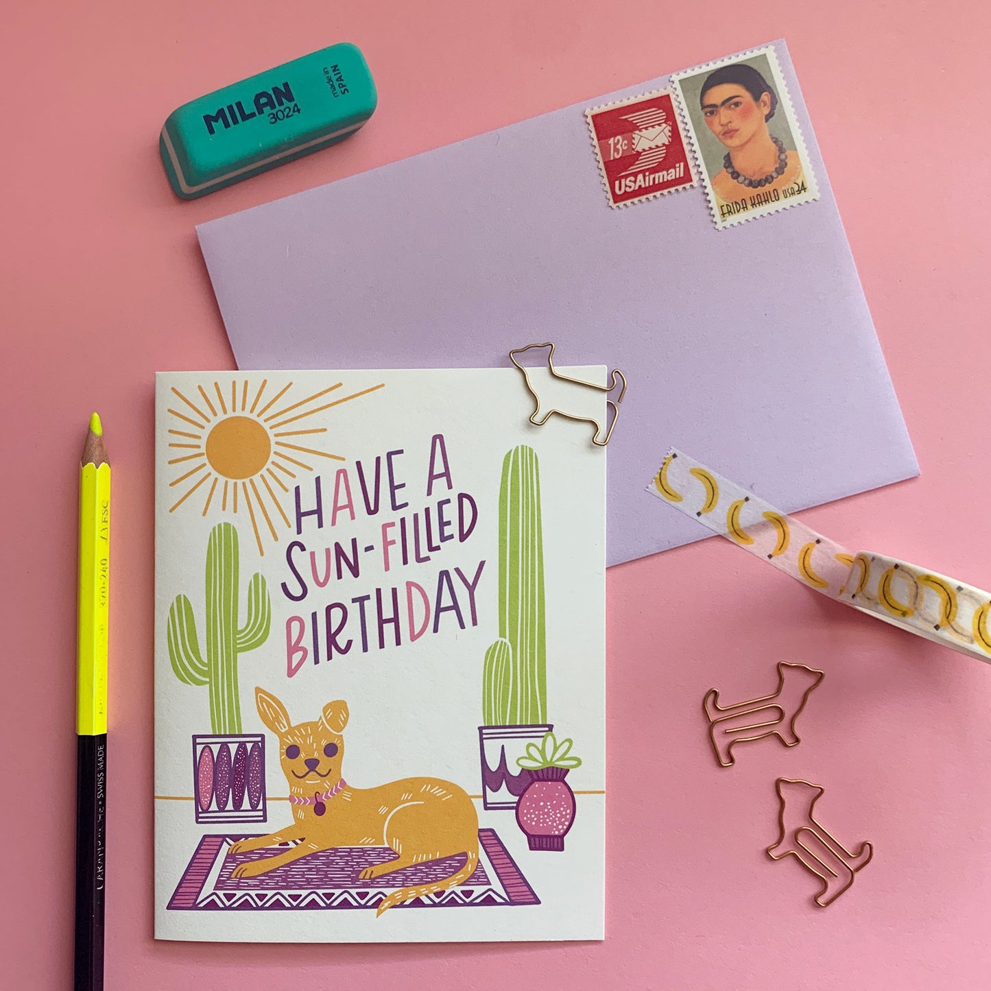 Sun-Filled Birthday Card Case of 6