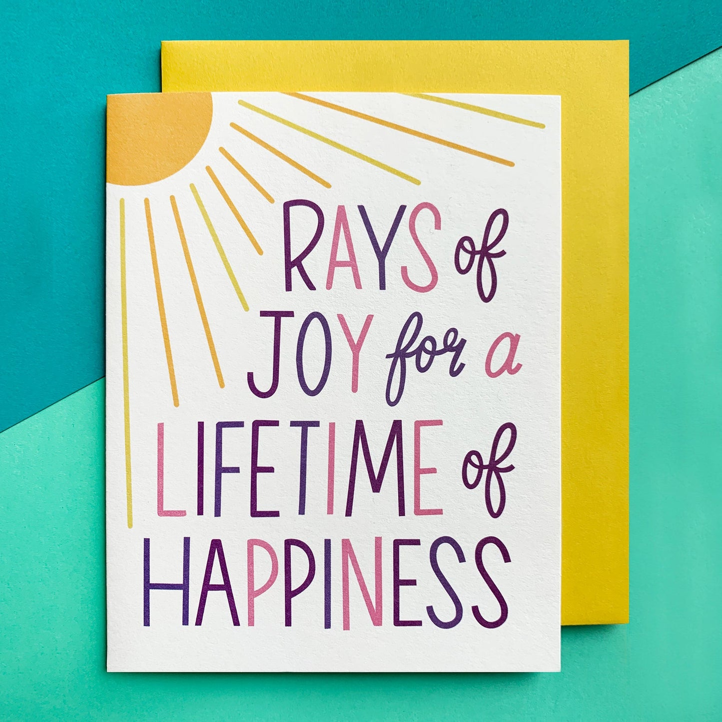 Rays of Joy Card Case of 6