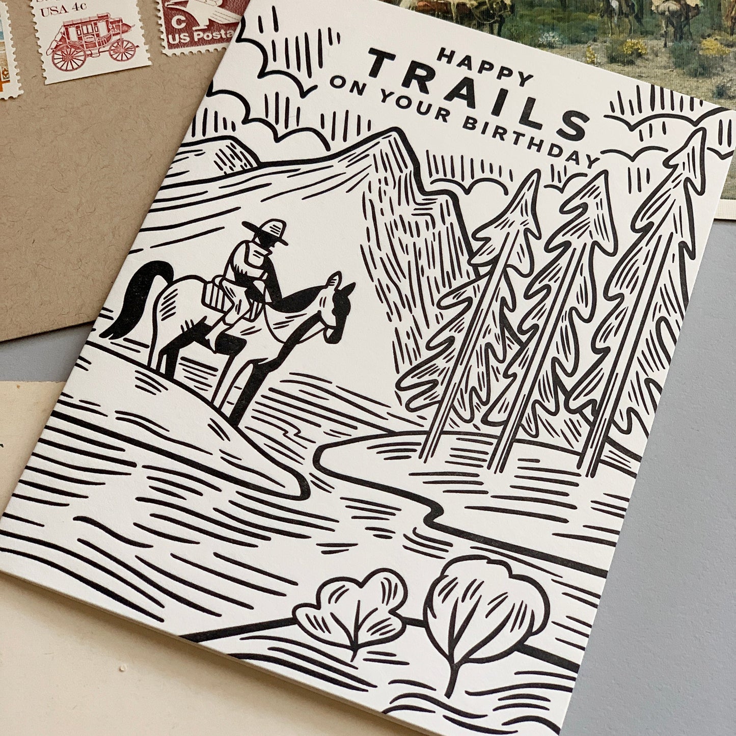 Happy Trails Birthday Card Case of 6