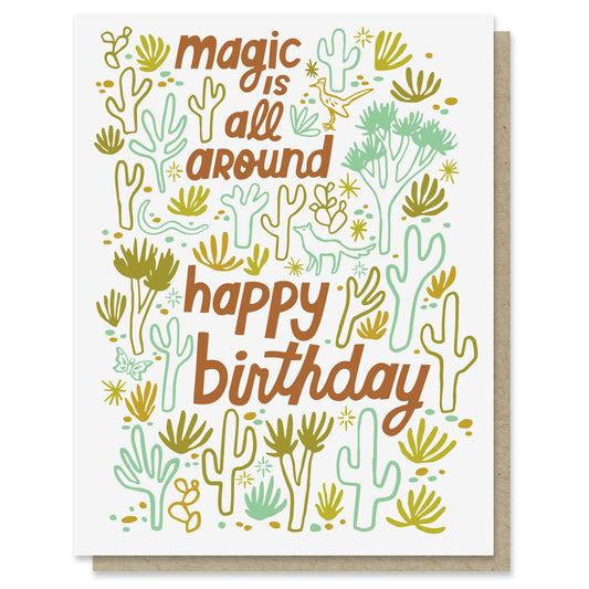 Desert Magic Birthday Card Case of 6