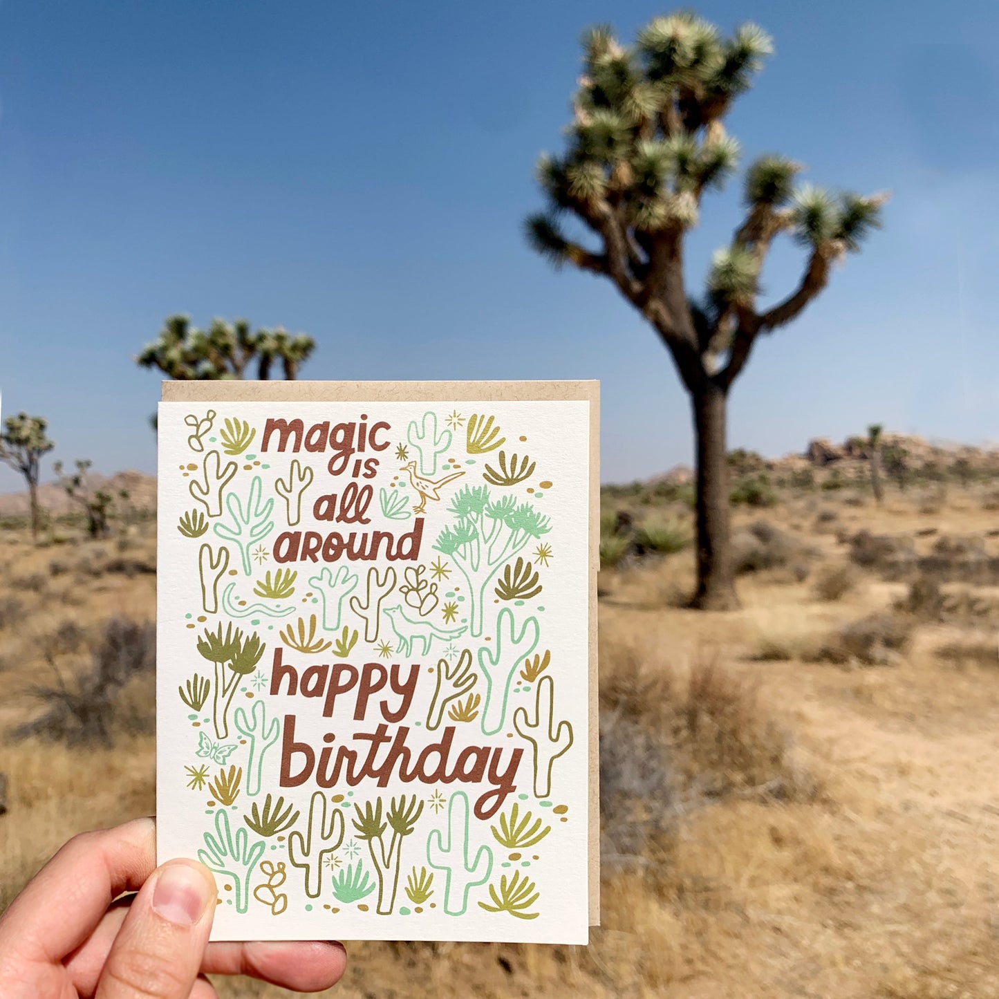 Desert Magic Birthday Card Case of 6