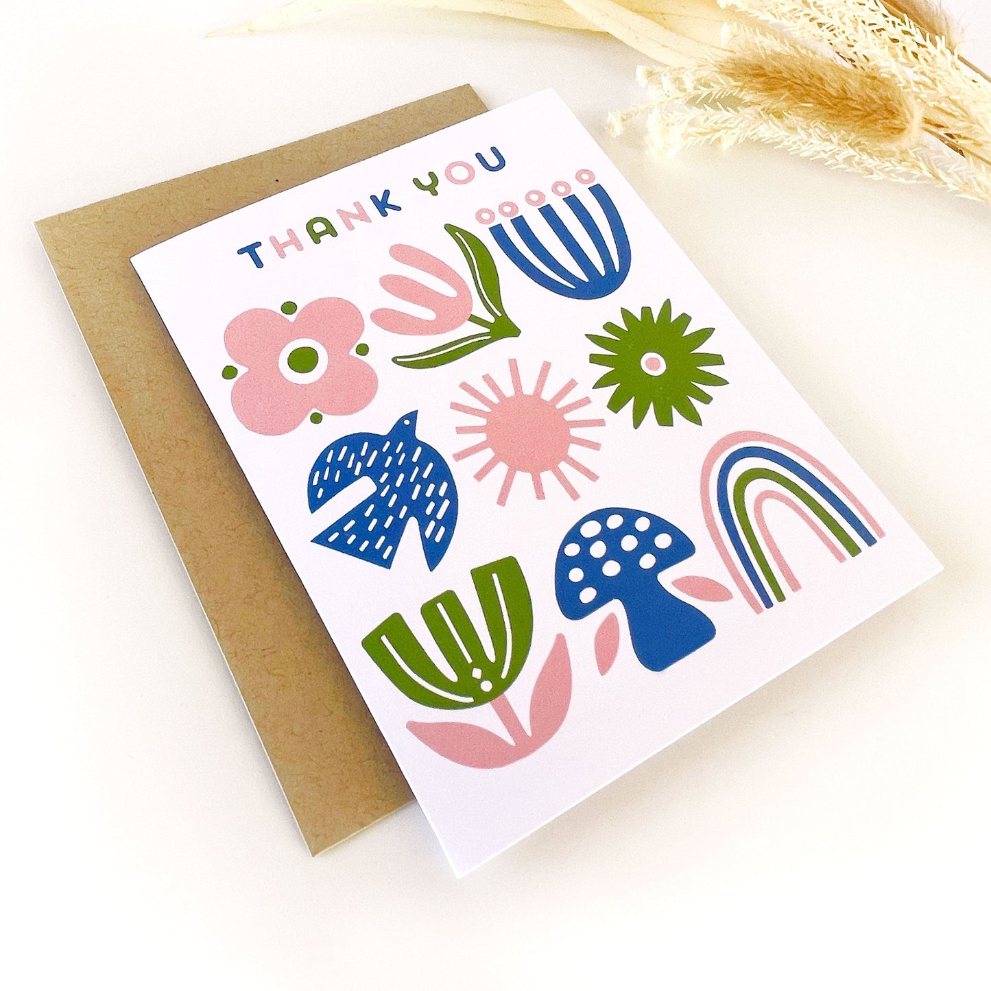 Garden Friends Thank You Card Case of 6