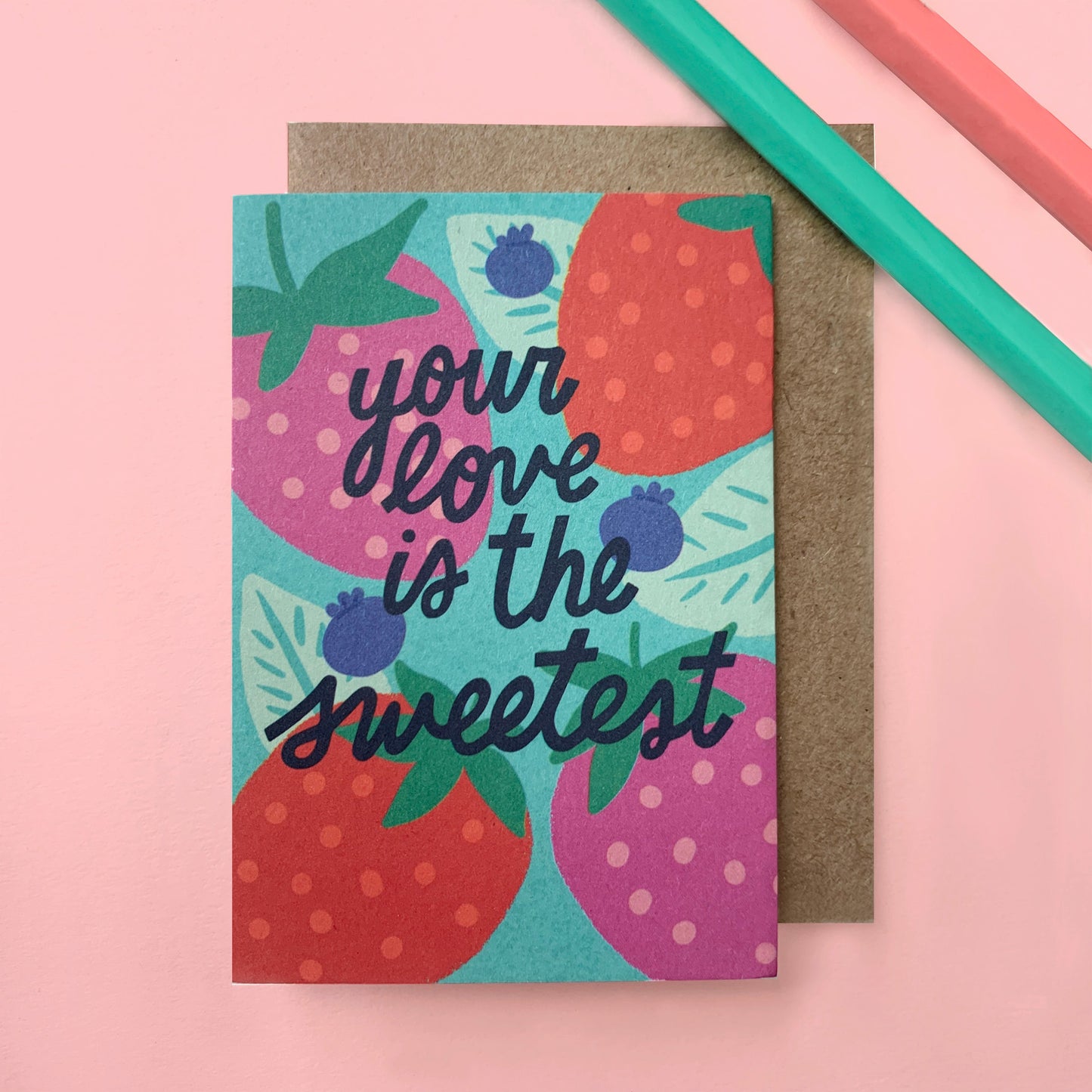 Love is the Sweetest Mini Card Case of 6