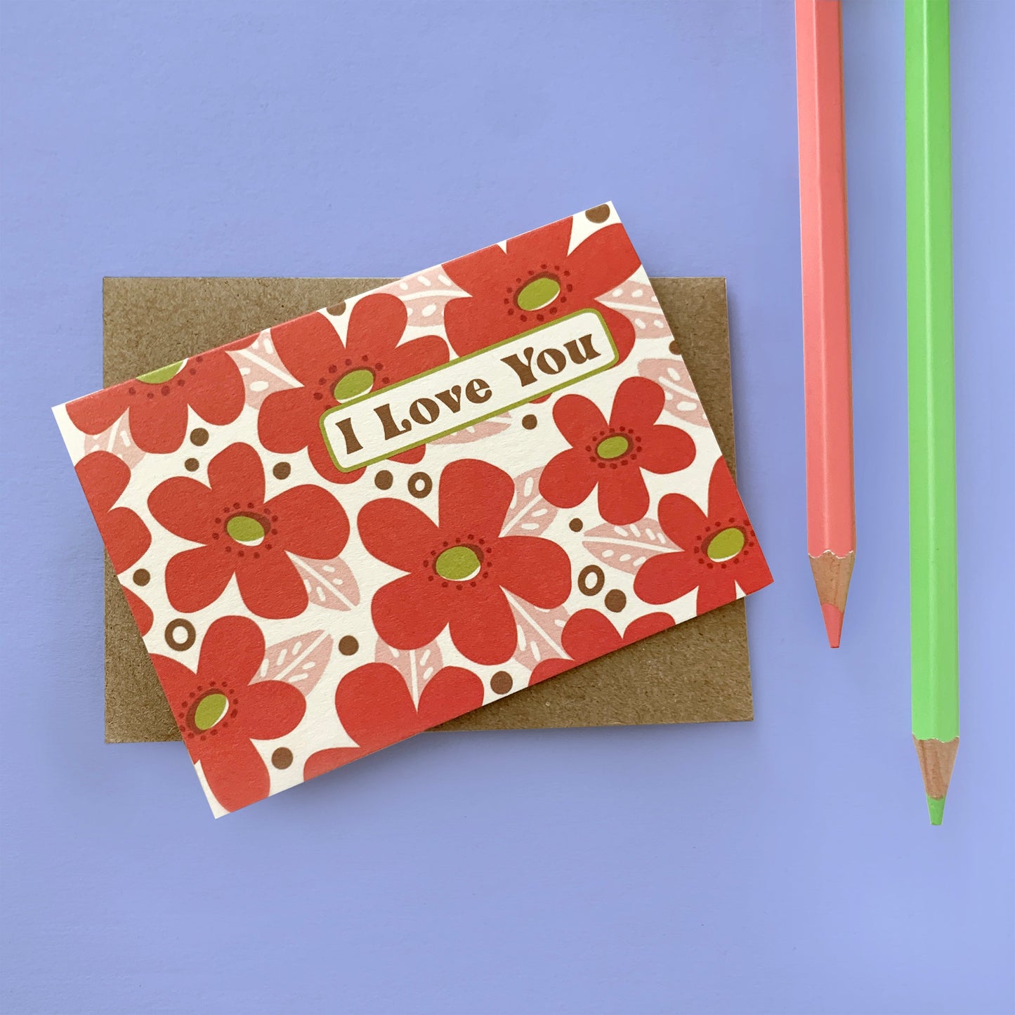 Love You Blooms Mini Card Case of 6