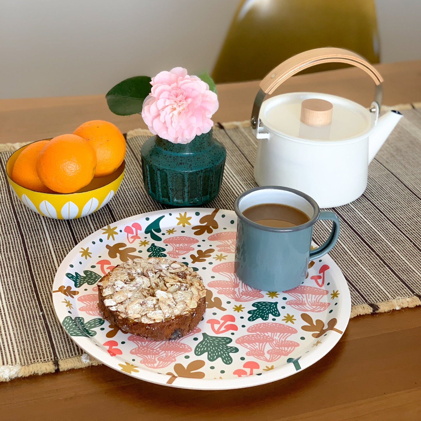 Woodland Wonders Round Birch Tray Case of 3