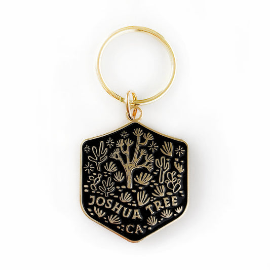 Joshua Tree National Park Enamel Keychain Case of 3