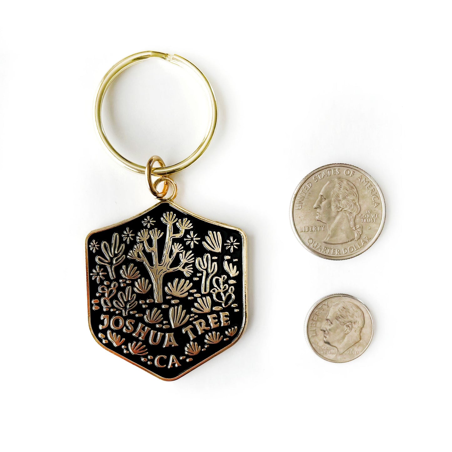 Joshua Tree National Park Enamel Keychain Case of 3