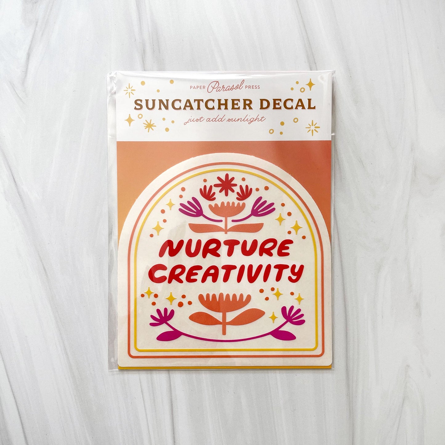 Nurture Creativity Suncatcher Decal Case of 3