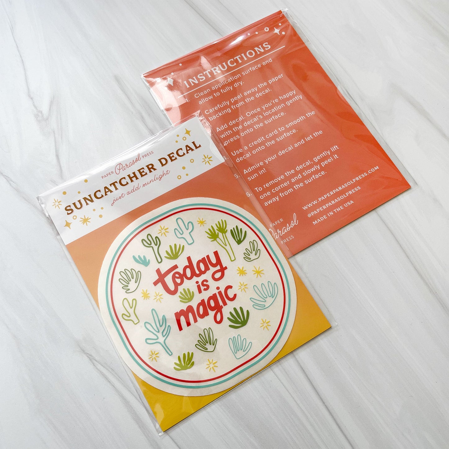 Today is Magic Suncatcher Decal Case of 3