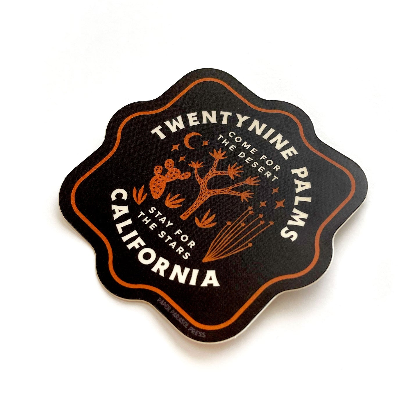 Twentynine Palms Sticker Case of 6