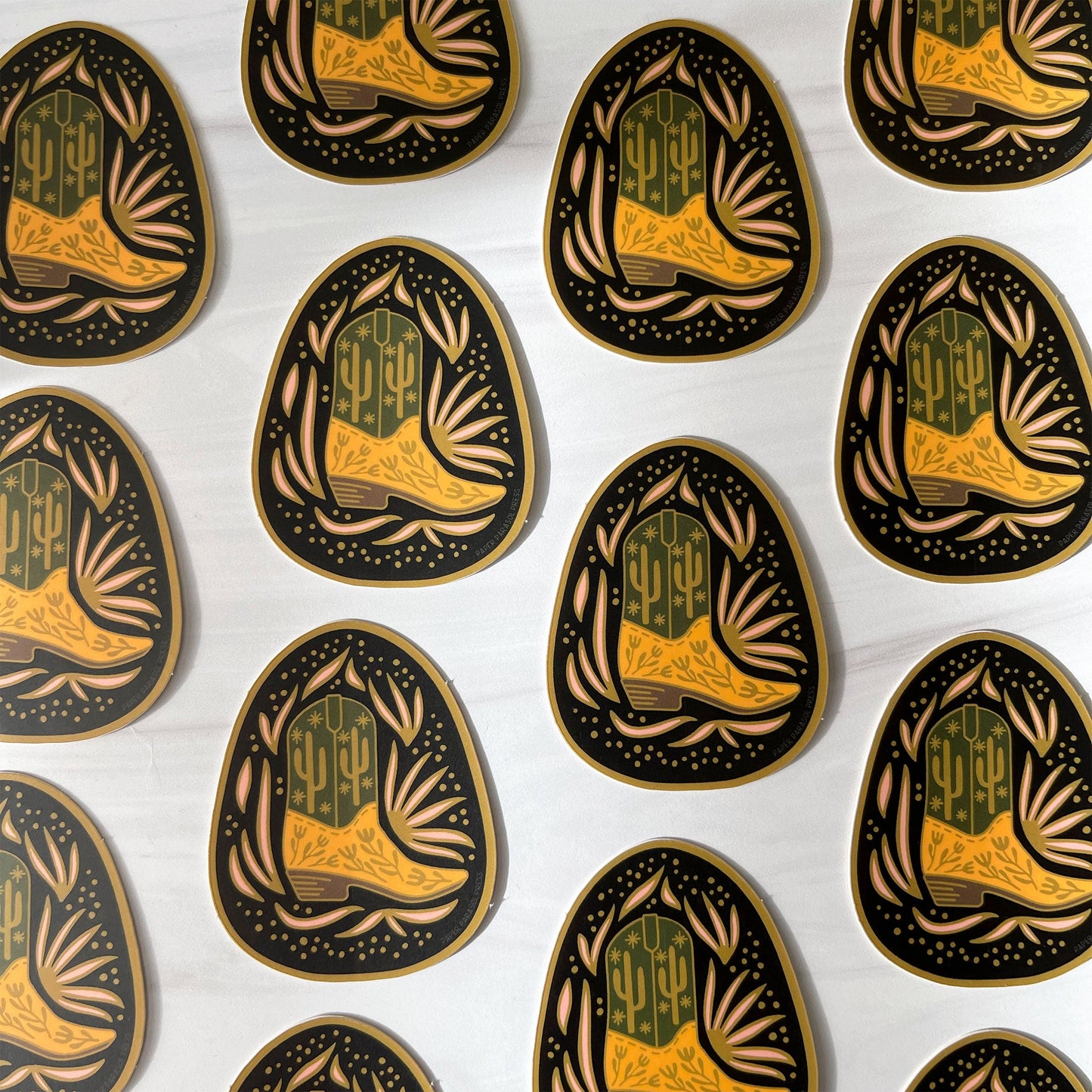 Baja Boot Sticker Case of 6